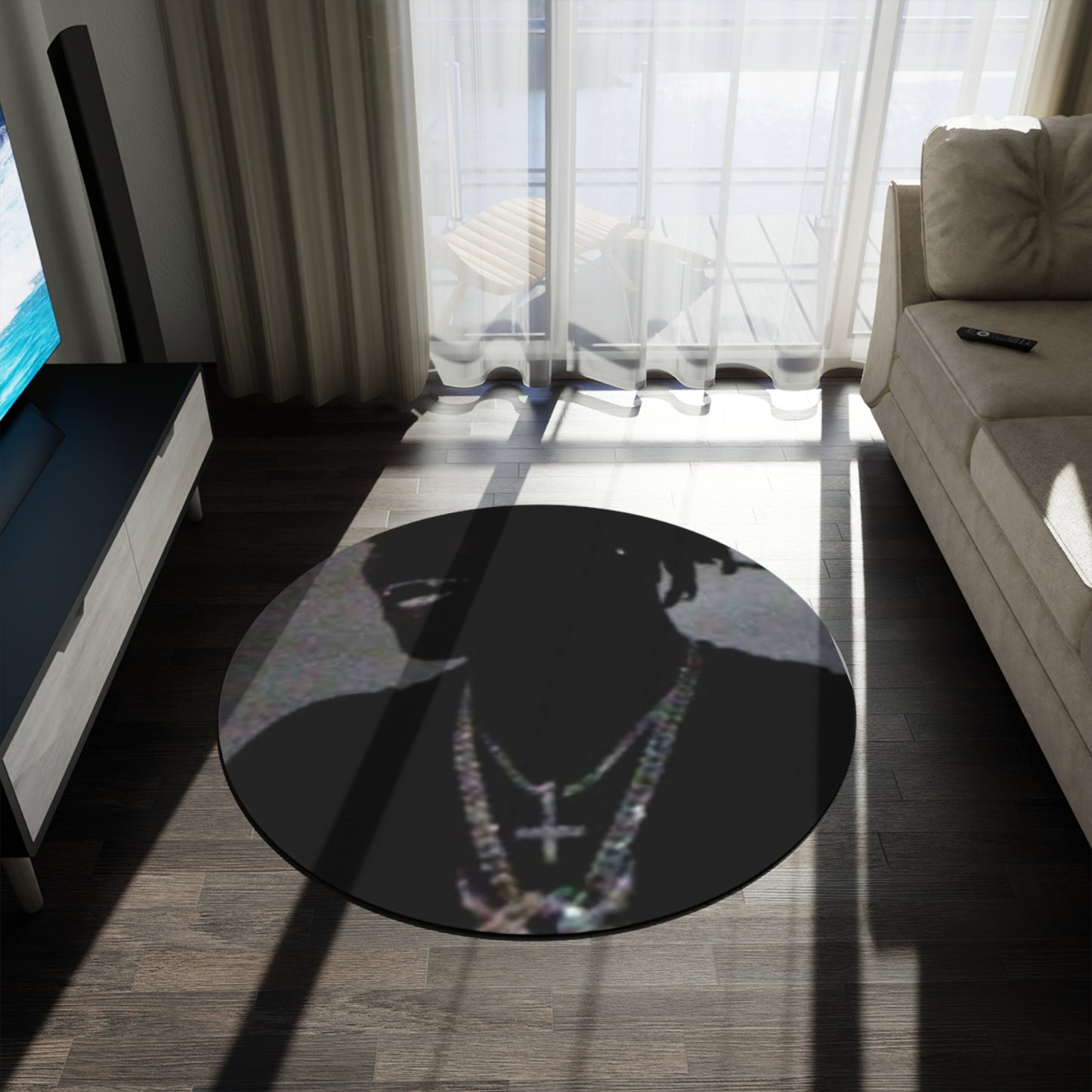 A Great Chaos rug Ken Carson