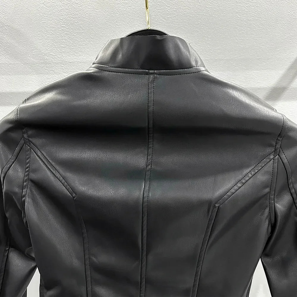 RICK OWENS LEATHER JACKET