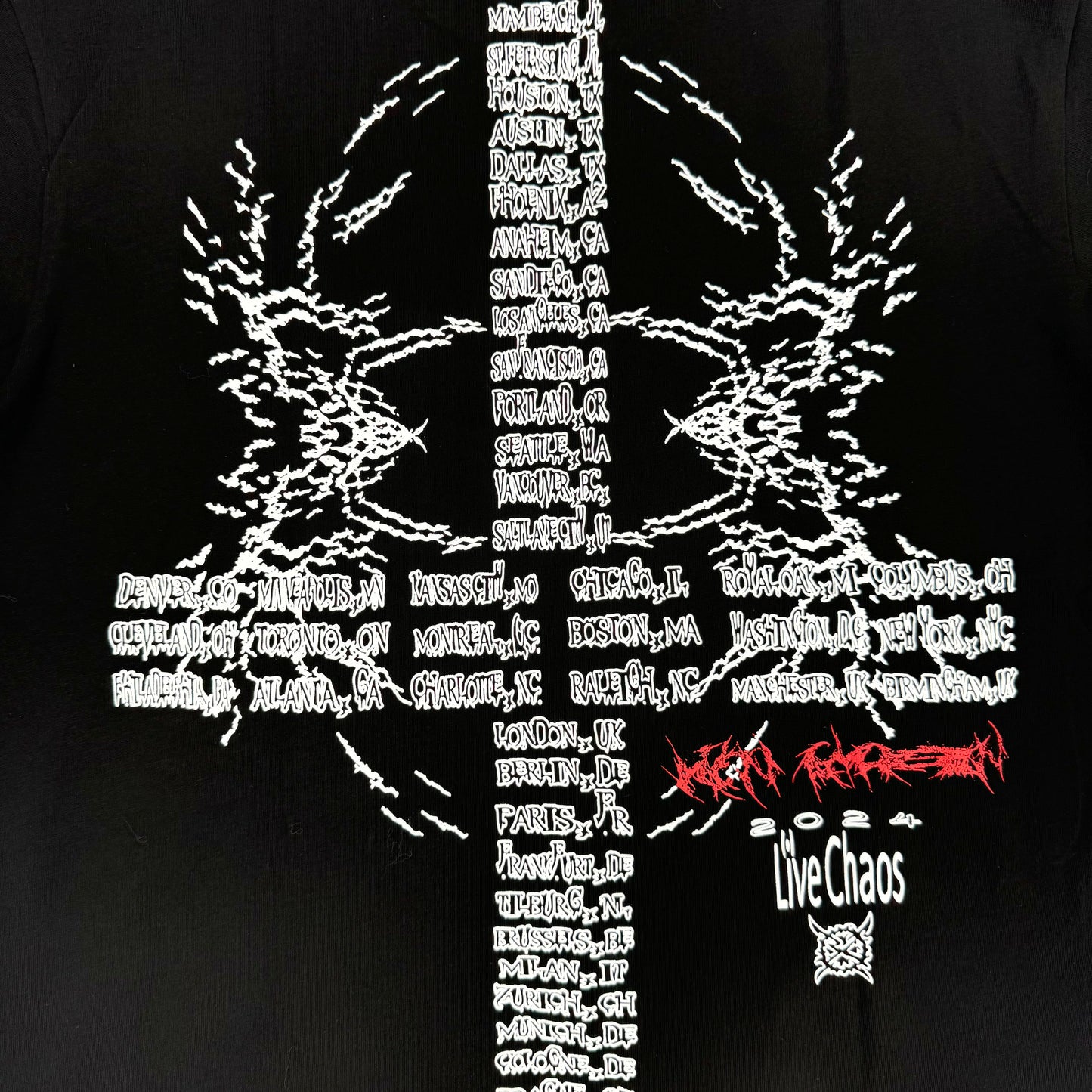 A GREAT CHAOS T-SHIRT MERCH