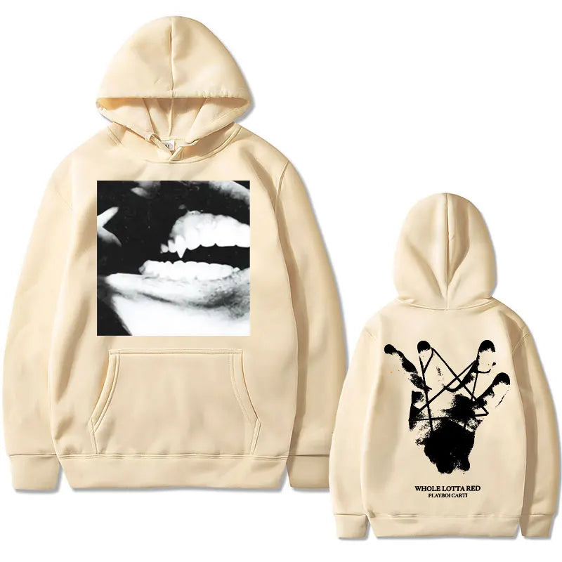 WHOLE LOTTA RED HOODIE DOUBLE SIDE
