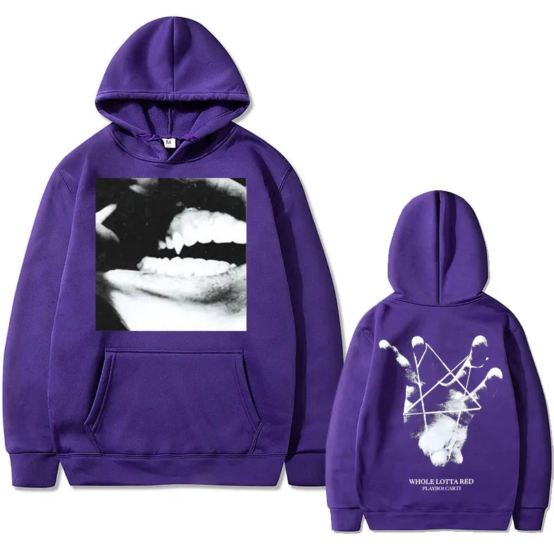WHOLE LOTTA RED HOODIE DOUBLE SIDE