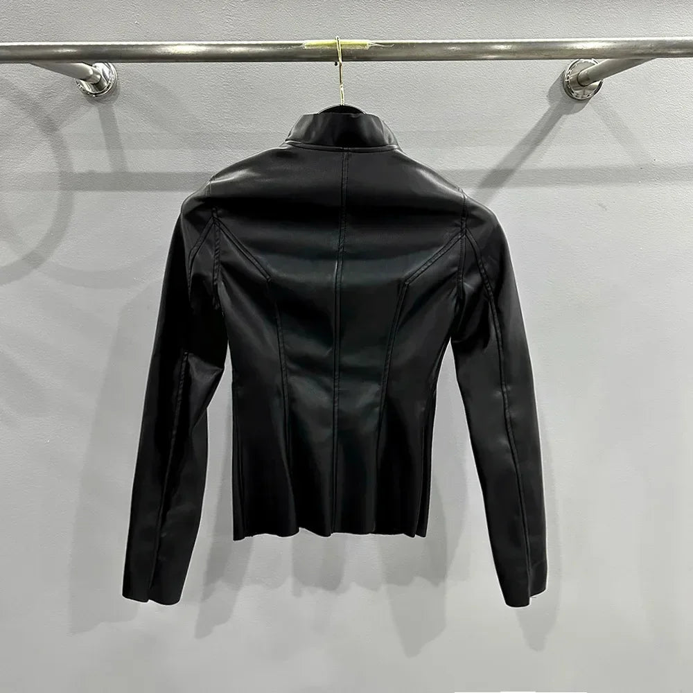 RICK OWENS LEATHER JACKET