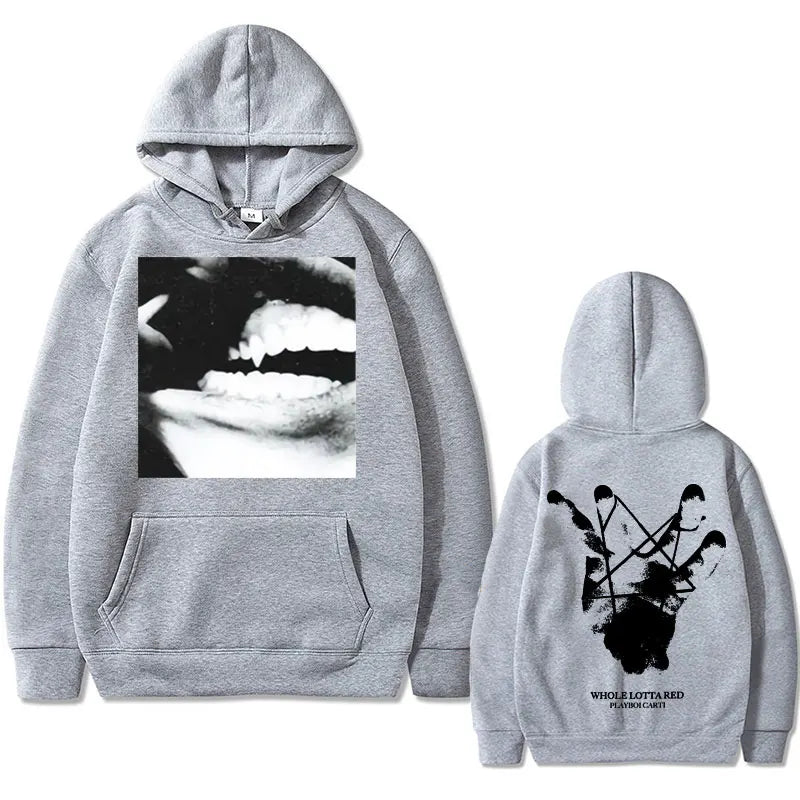 WHOLE LOTTA RED HOODIE DOUBLE SIDE