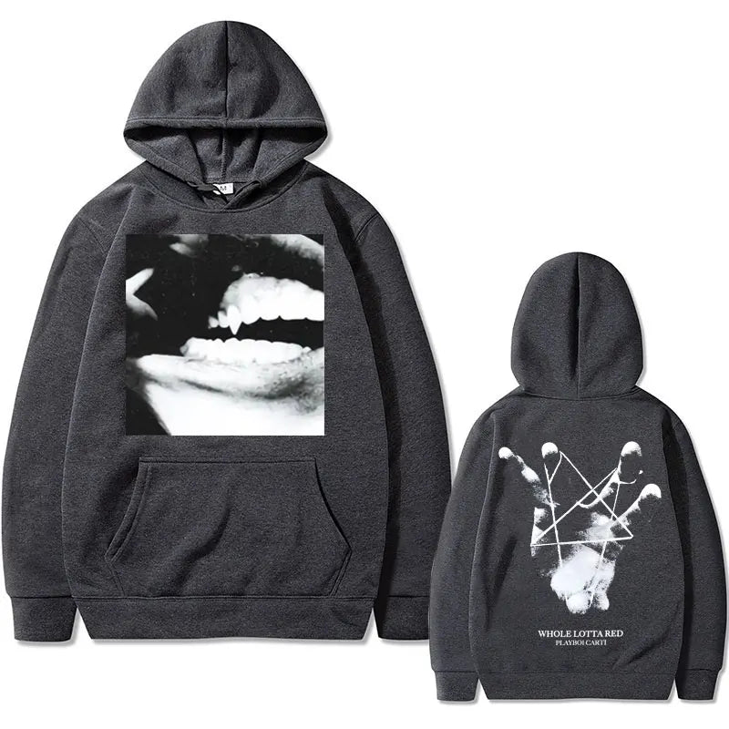 WHOLE LOTTA RED HOODIE DOUBLE SIDE