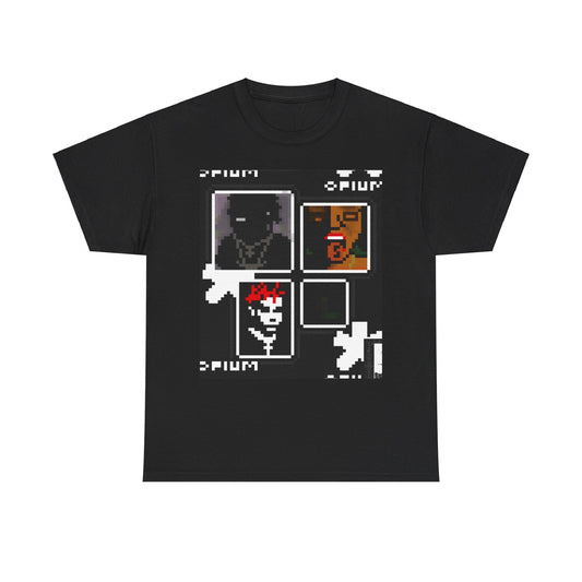 Opium t-shirt graphic