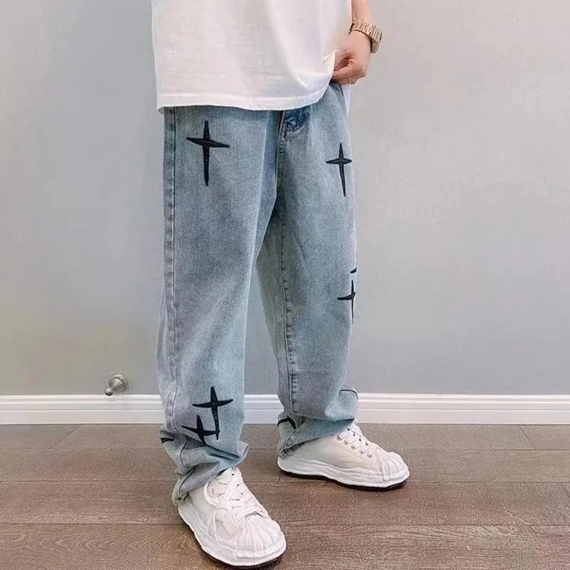 CROSS BLUE DENIM JEANS