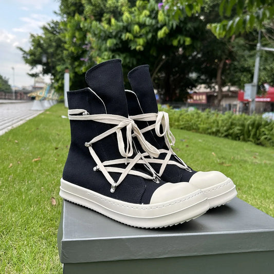 RICK OWENS CROSS LACE