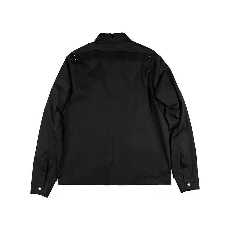 RICK OWEN BLACK ZIPPER
