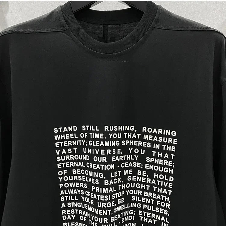 RICK OWENS TEXT