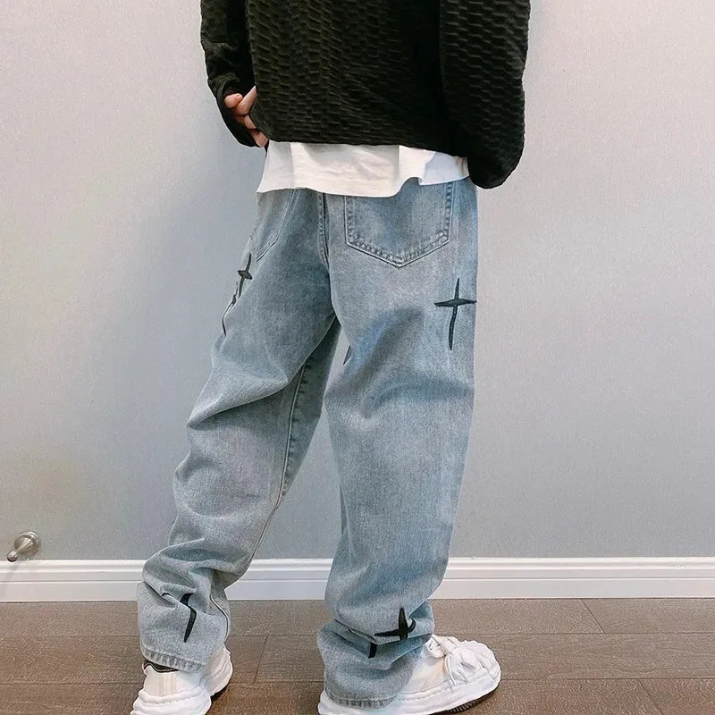 CROSS BLUE DENIM JEANS