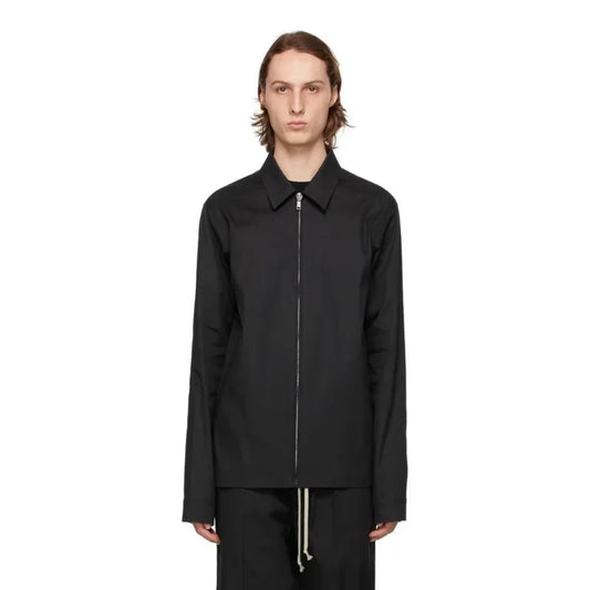 RICK OWEN BLACK ZIPPER
