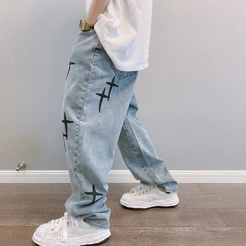 CROSS BLUE DENIM JEANS