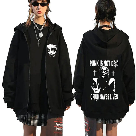 PUNK IS NOT DEAD, OPIUM SAVES LIVES