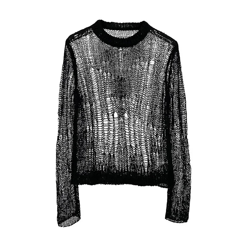 RICK OWEN SEE THRU KNIT