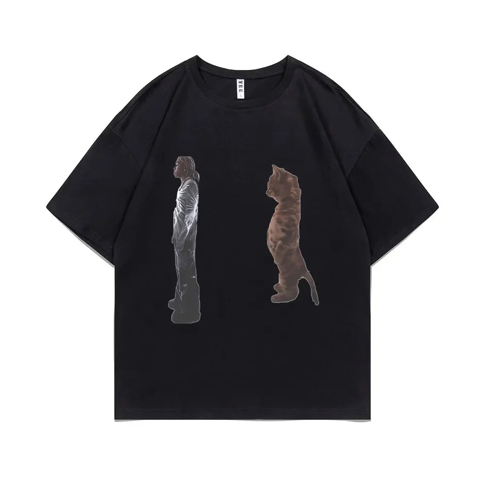 DESTROY LONELY KITTEN TEE