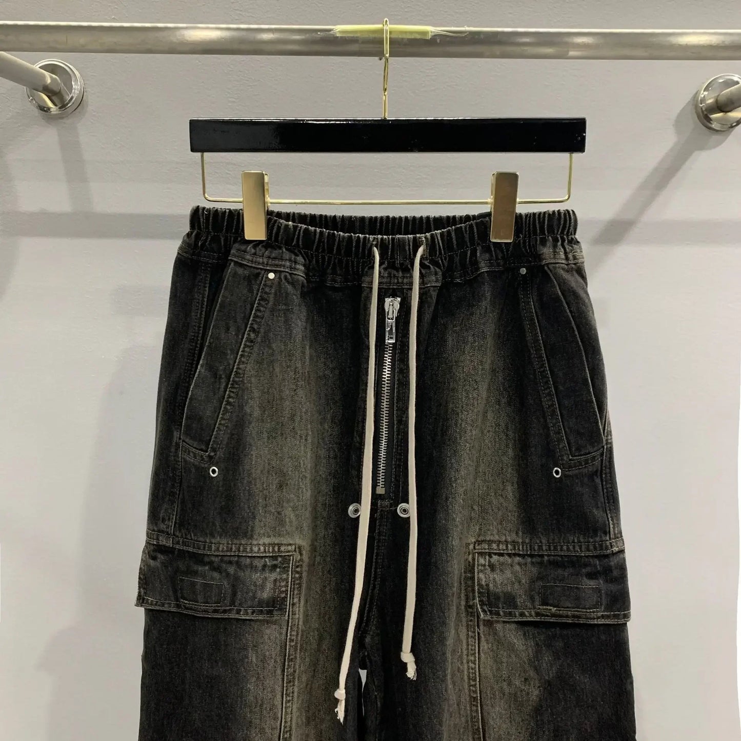RICK OWENS STAINED CARG0S