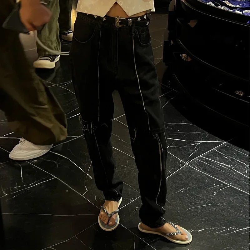 RICK OWENS RIPP3D JEANS
