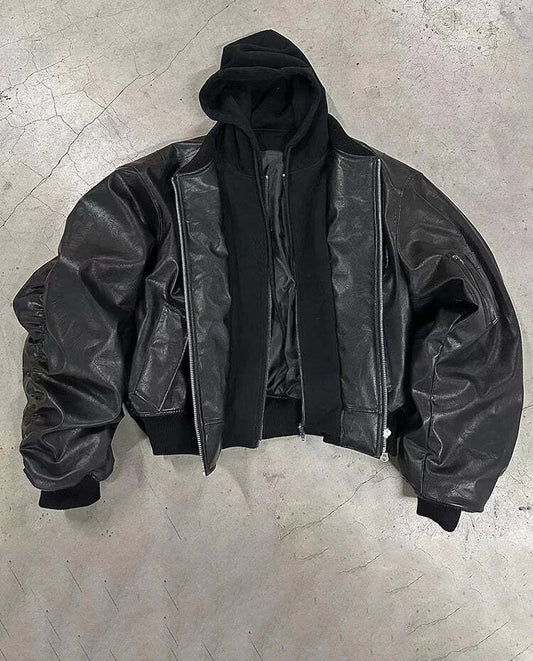 BOMBER JACKET HOODIE