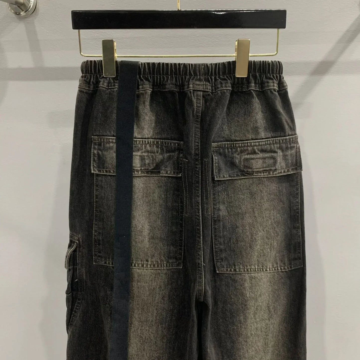 RICK OWENS STAINED CARG0S