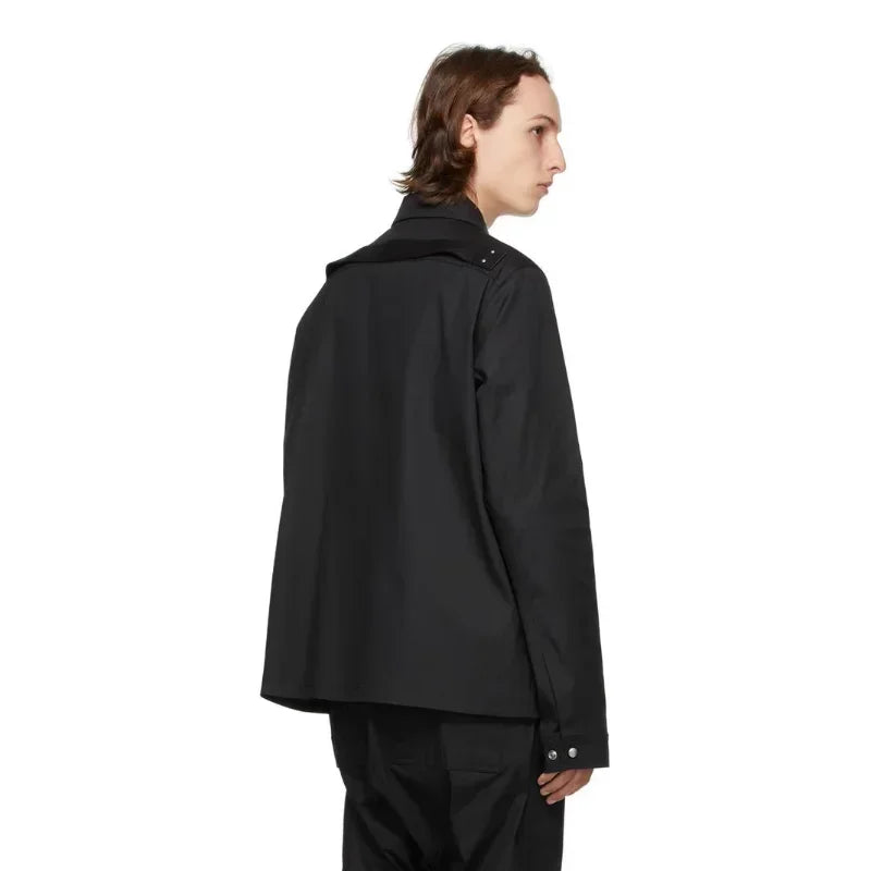 RICK OWEN BLACK ZIPPER