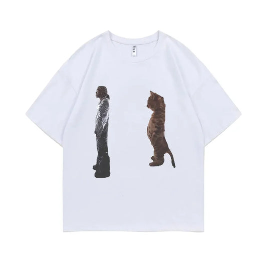 DESTROY LONELY KITTEN TEE