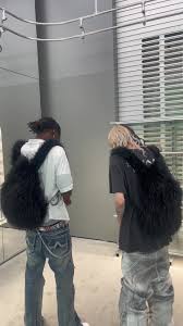 FUR BACKPACK